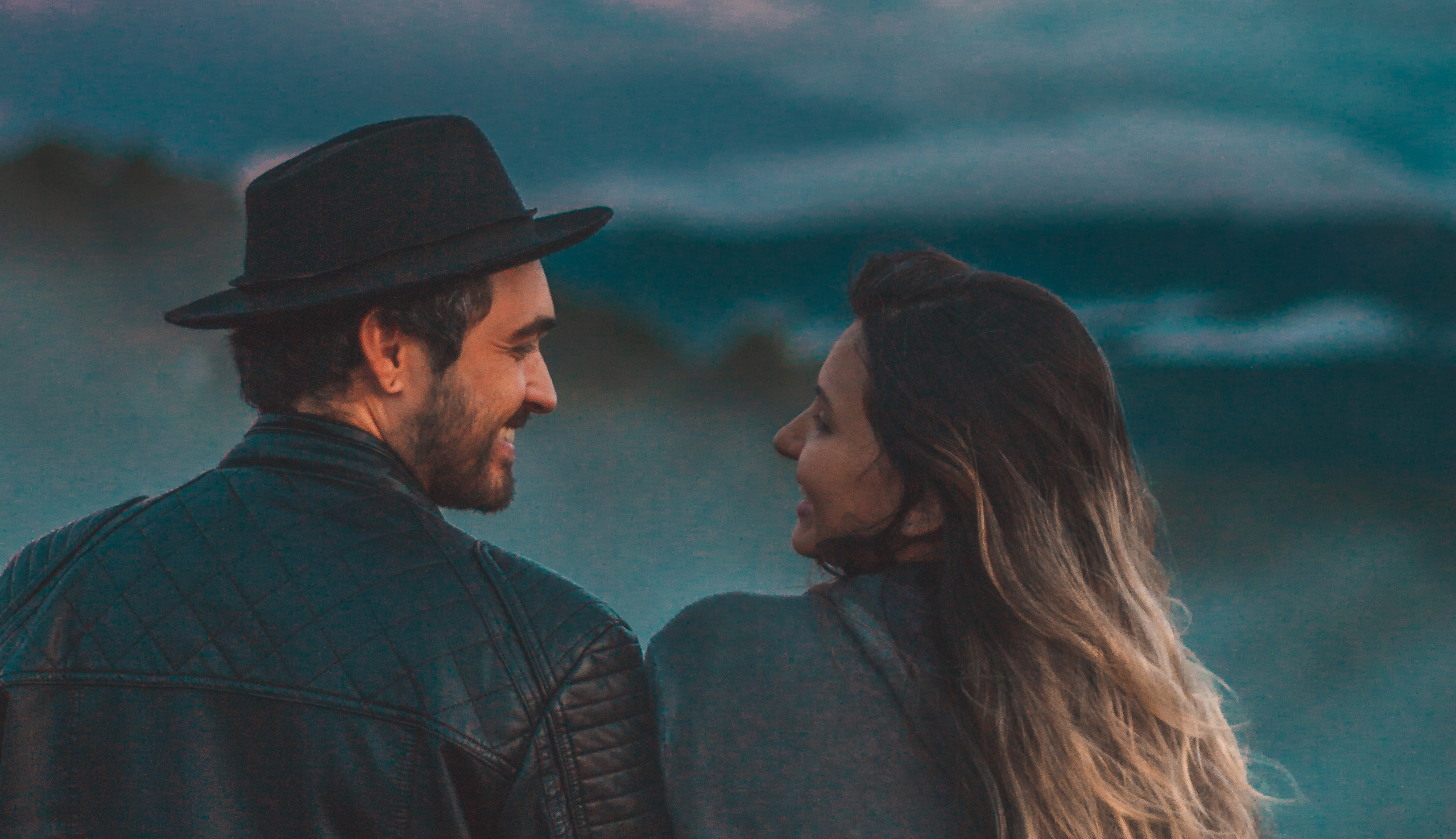 vrouw met haar partner