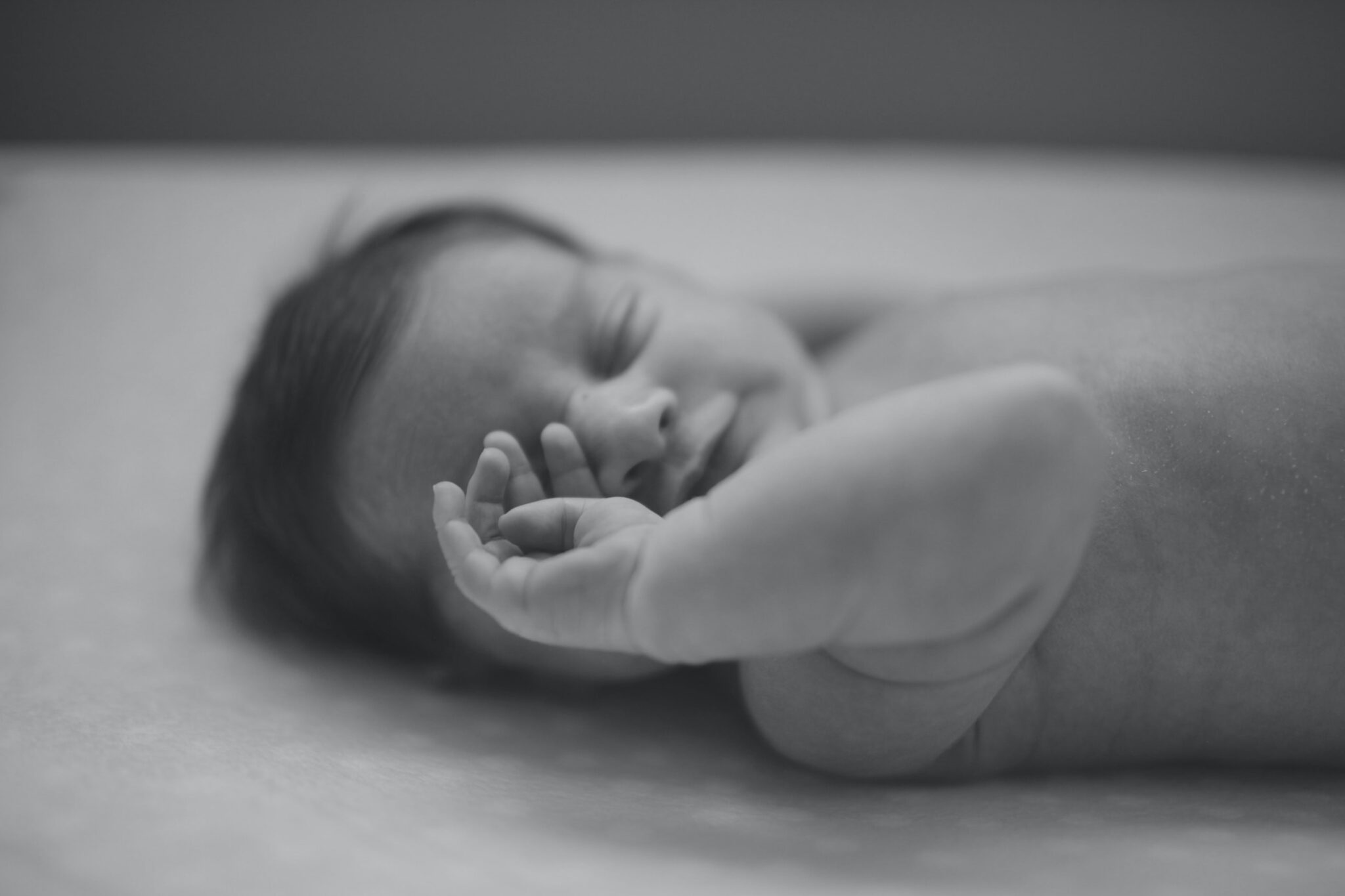 Pasgeboren baby na bevalling