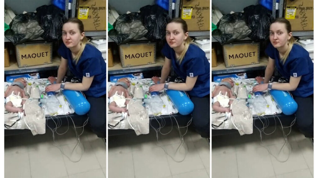 babys geevacueerd oekraine