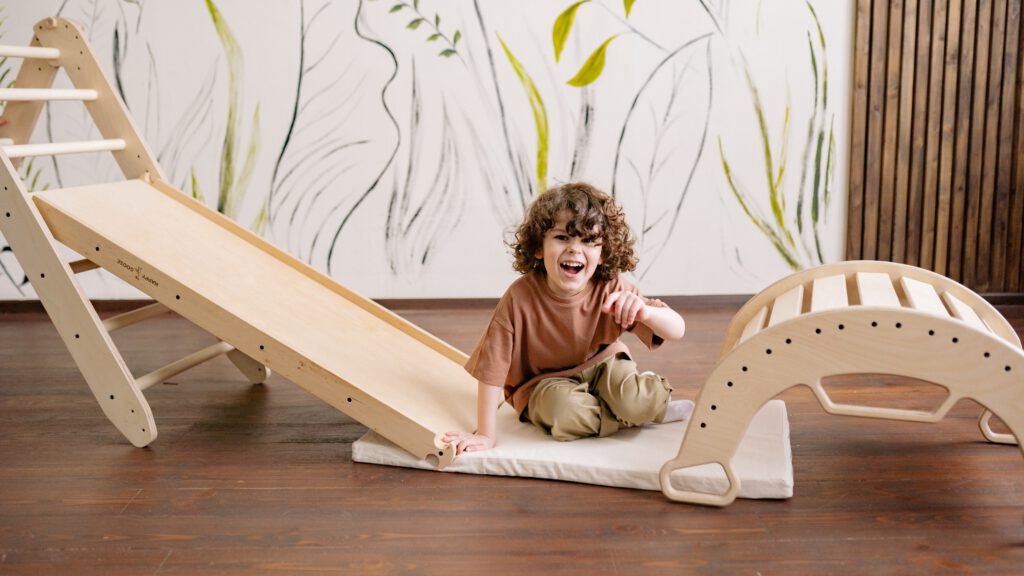 pikler driehoek wobbel board