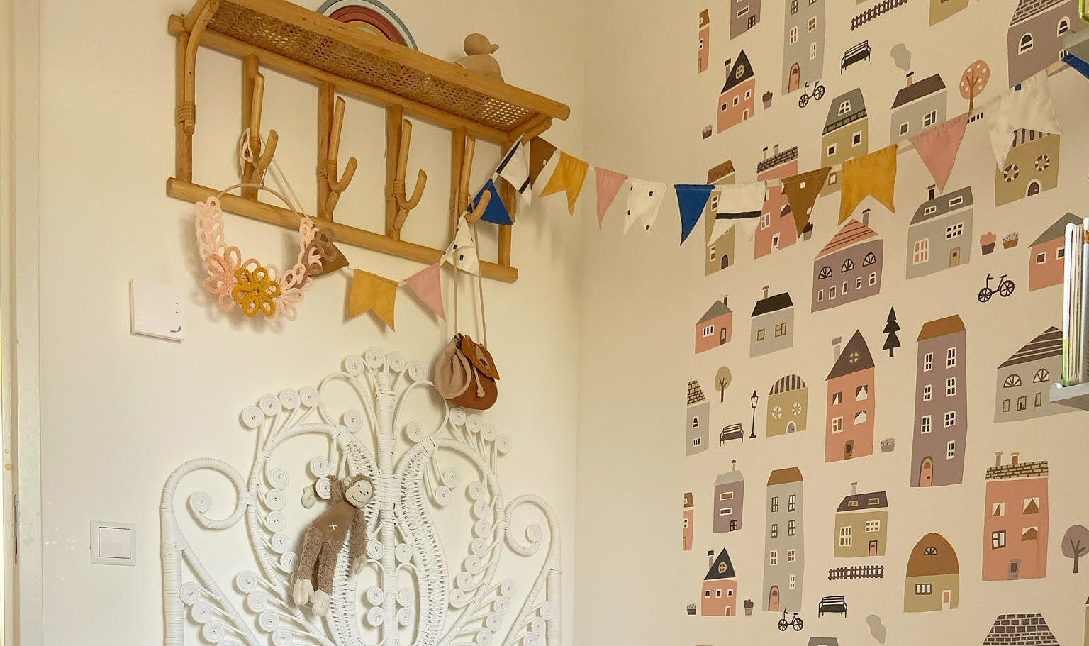 de kinderkamer van marieke en merel